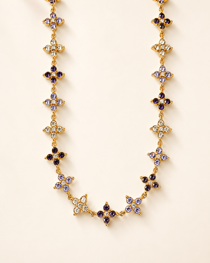 Collier Princesse violet