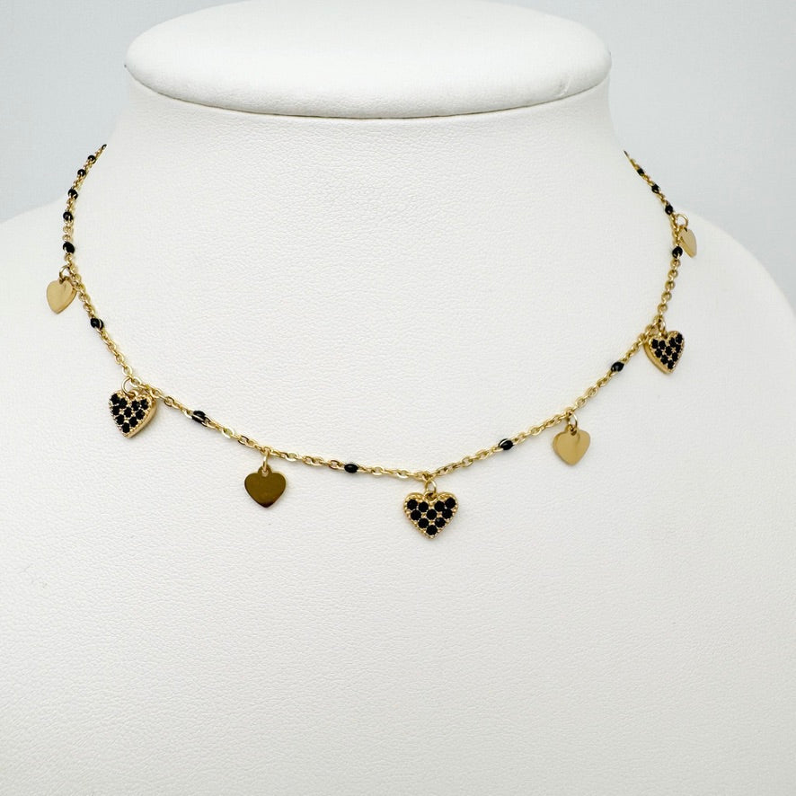 Collier Léya noir