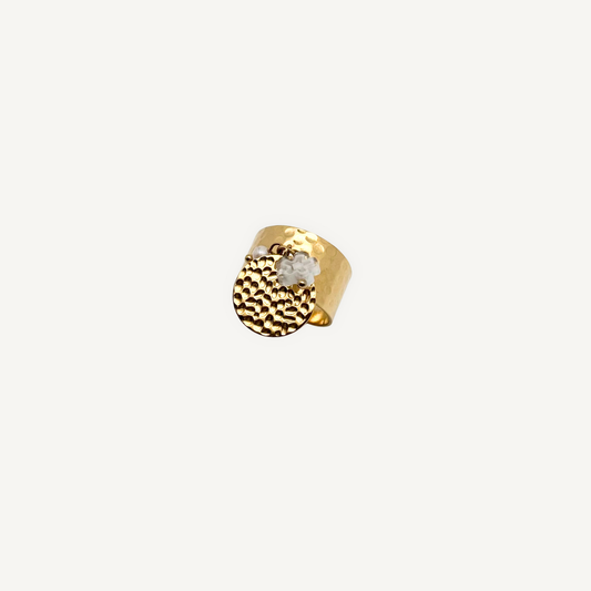 Bague Breloque Cercle perles