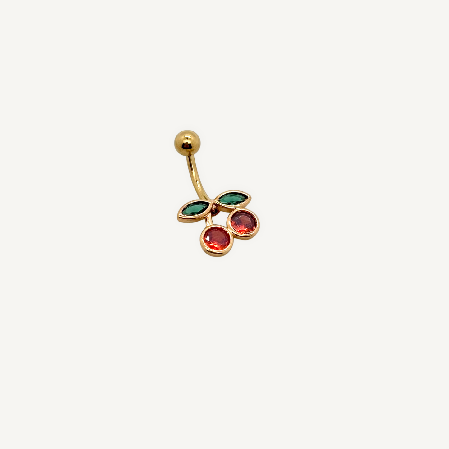 Piercing nombril Cerise