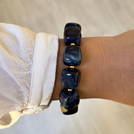 Bracelet Nova bleu nuit