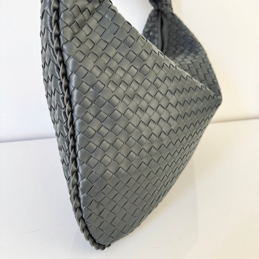 Sac Tressé Maddy gris