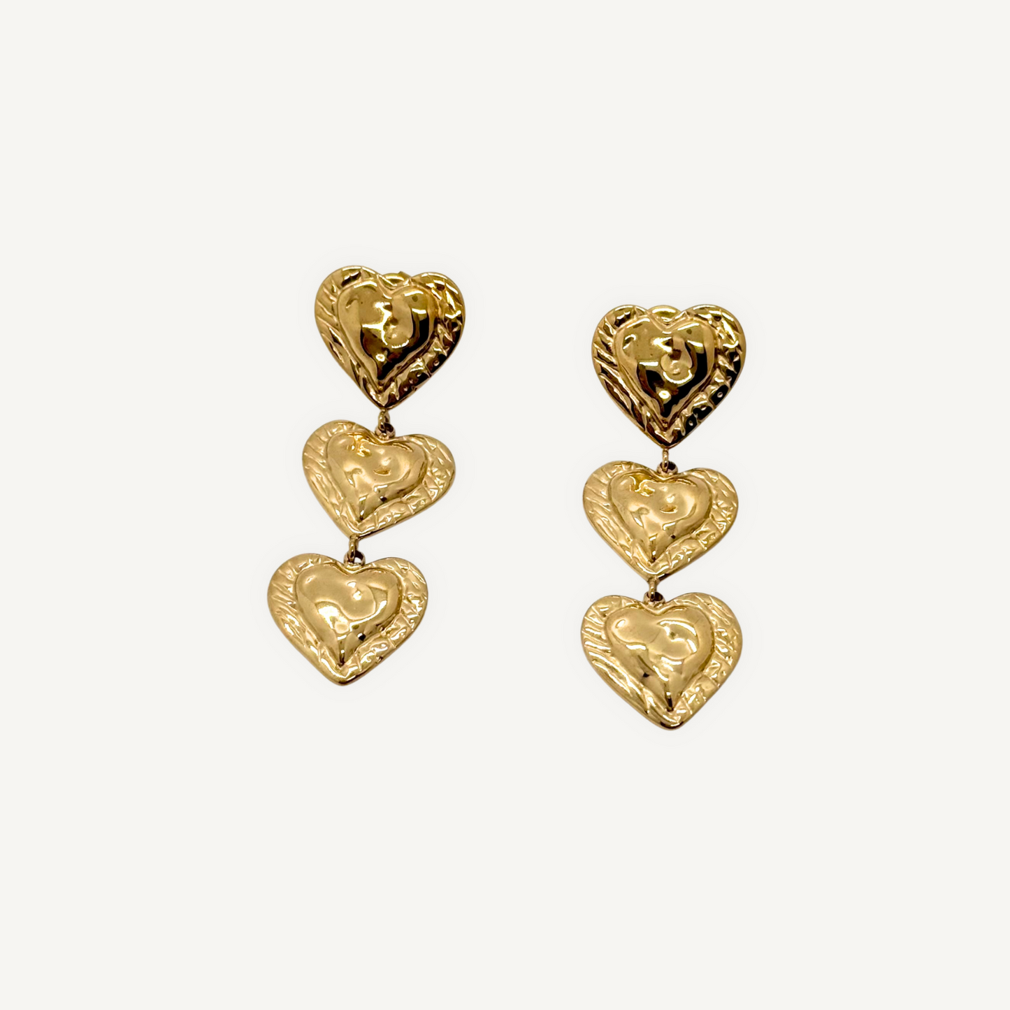 Boucles d'oreilles Coraçao