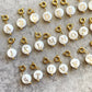 Charms lettres initiales nacre