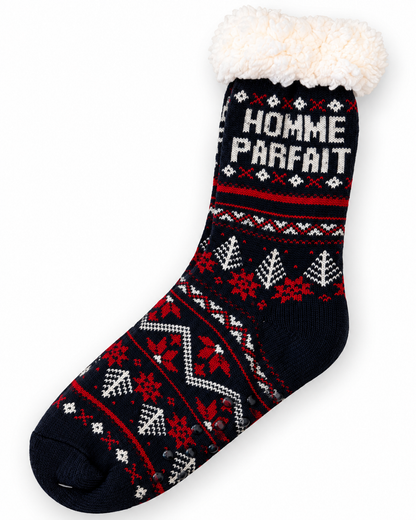 Chaussettes Moumoute Homme "Homme parfait"
