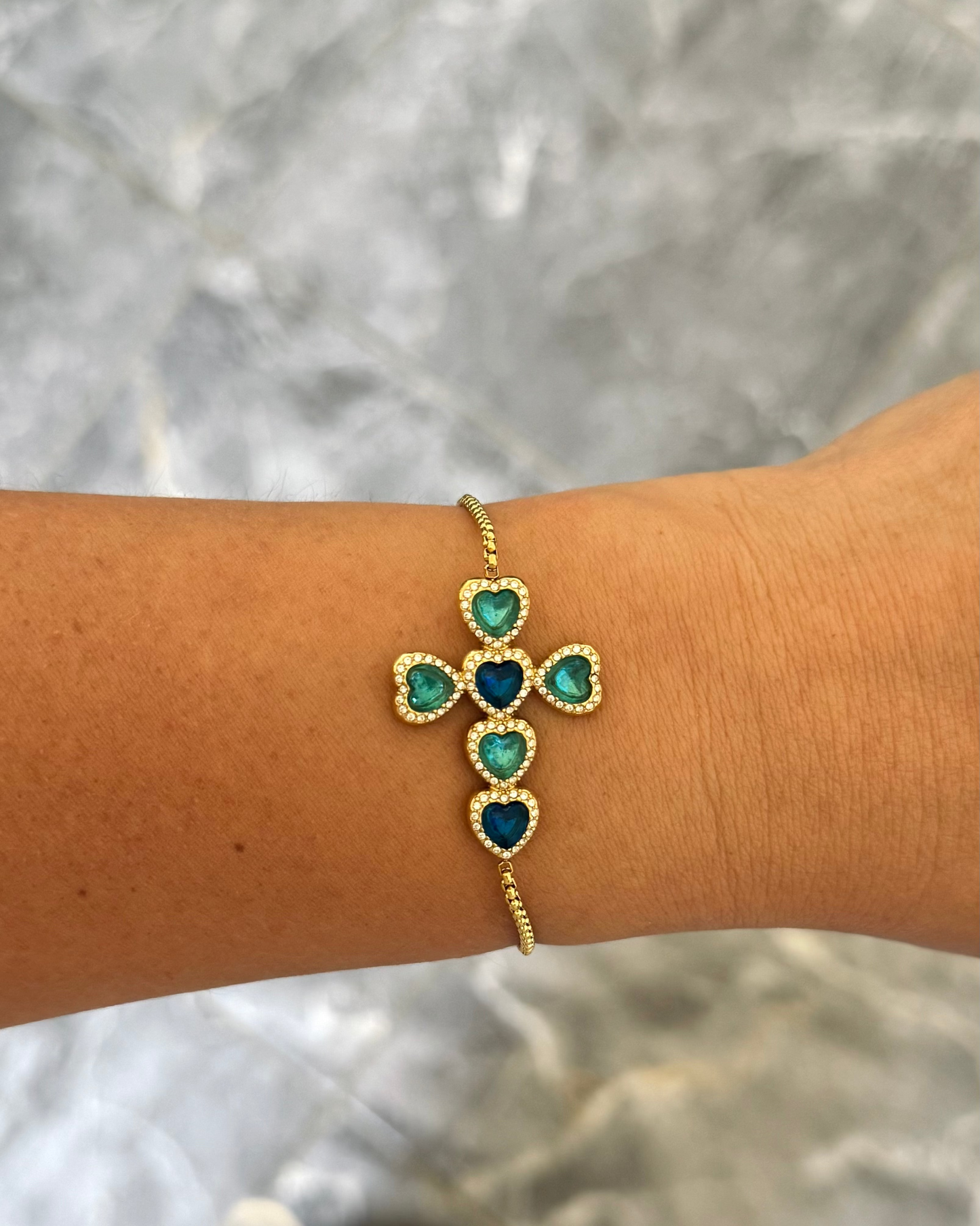Bracelet Romance bleu
