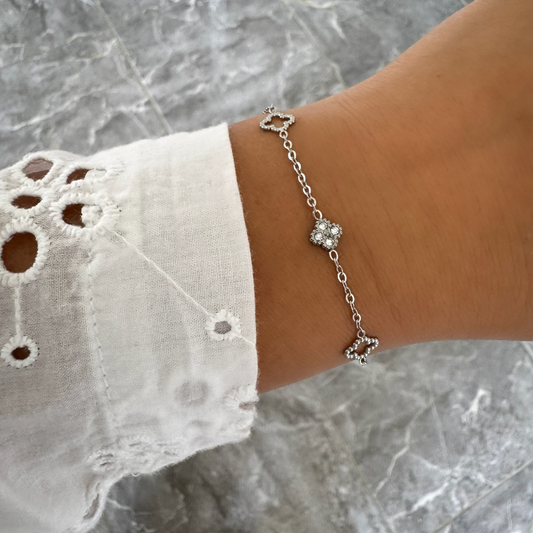 Bracelet Nancy argenté