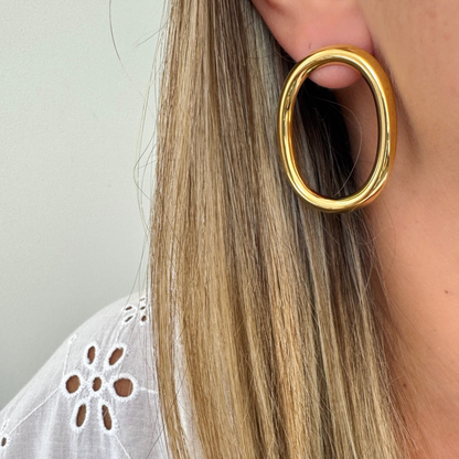 Boucles d'oreilles Elia doré