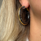 Boucles d'oreilles Emilia noir