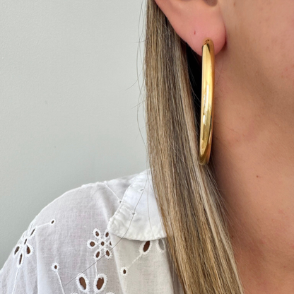 Boucles d'oreilles créoles Lauriane