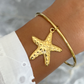 Bracelet jonc Breloque Etoile de Mer