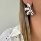 Boucles d'oreilles Eya argenté