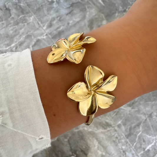 Bracelet jonc Fifi doré