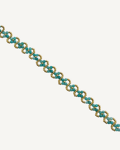 Bracelet Isadora Bleu Turquoise