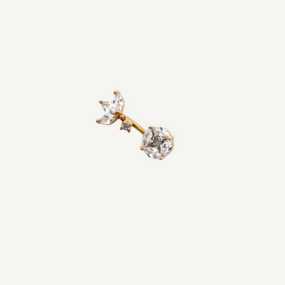Piercing nombril Fleur Royale