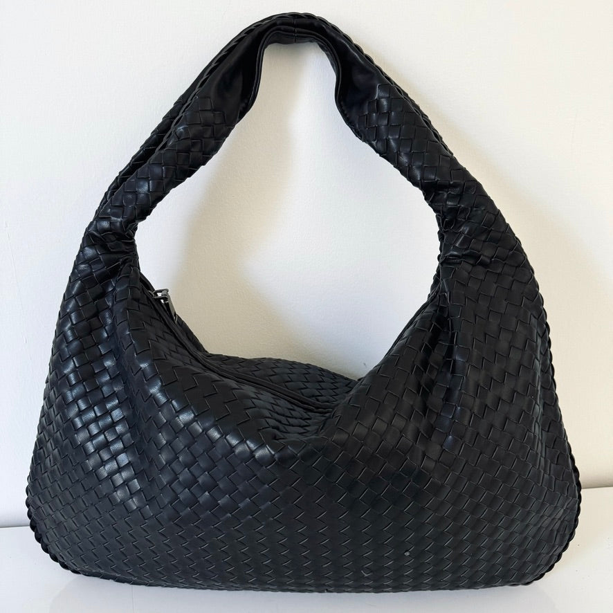 Sac Tressé Maddy noir
