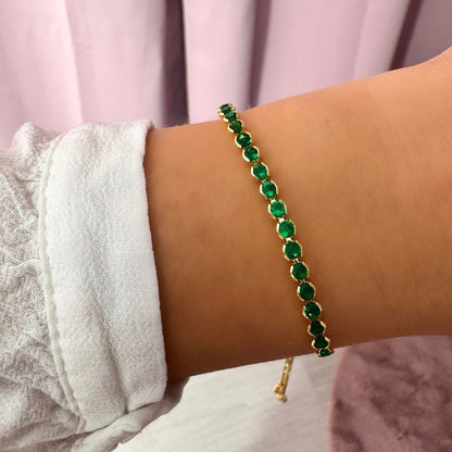 Bracelet Leslie vert