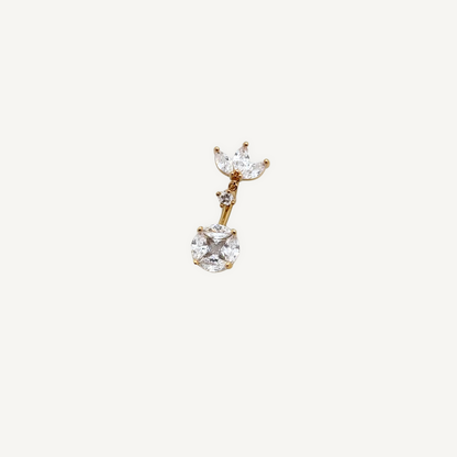 Piercing nombril Fleur Royale