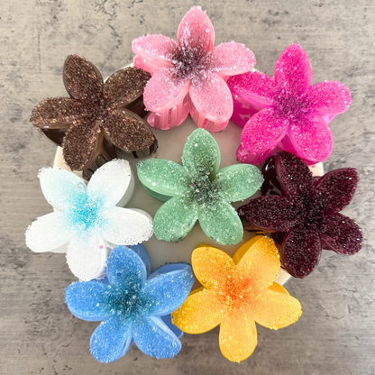 Pince à cheveux Fleur Strass