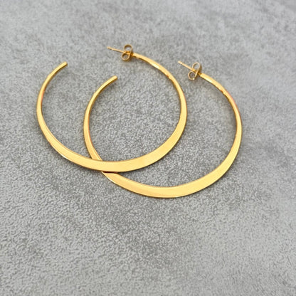 Boucles d'oreilles créoles Elya