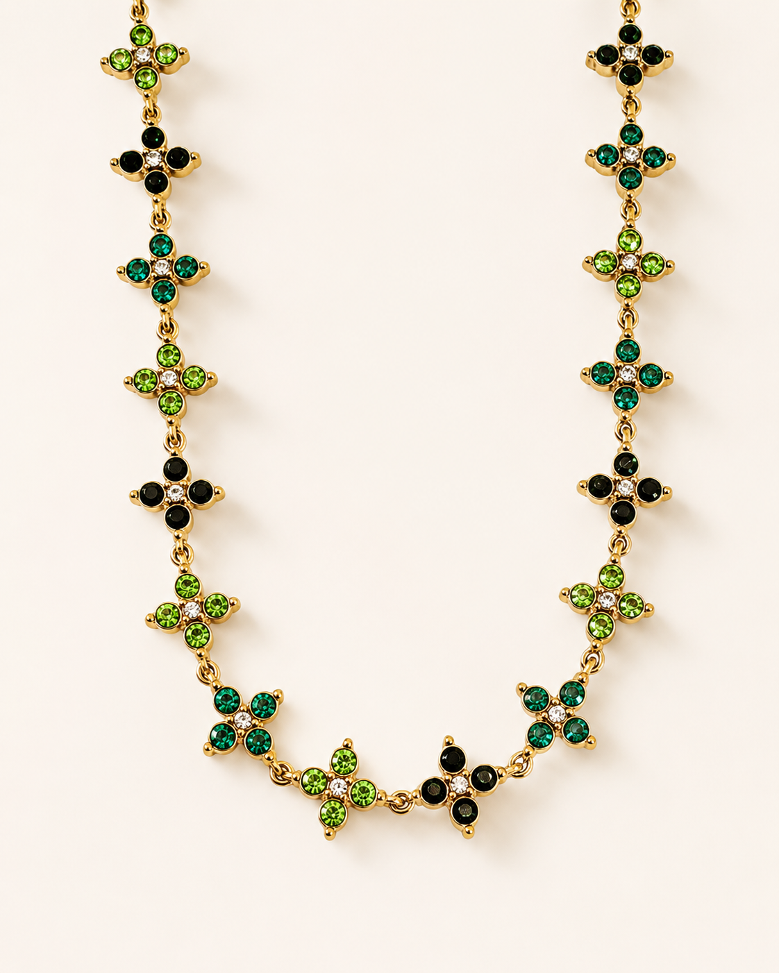 Collier Princesse vert