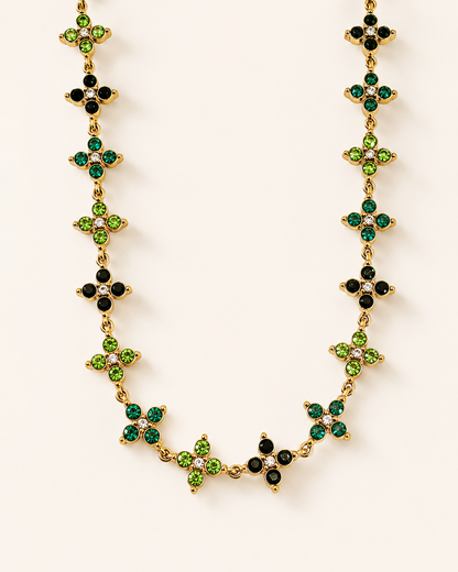 Collier Princesse vert