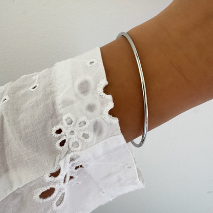 Bracelet jonc Classic argenté