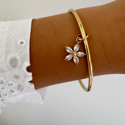Bracelet jonc Breloque Laurie