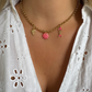 Collier Muriel rose