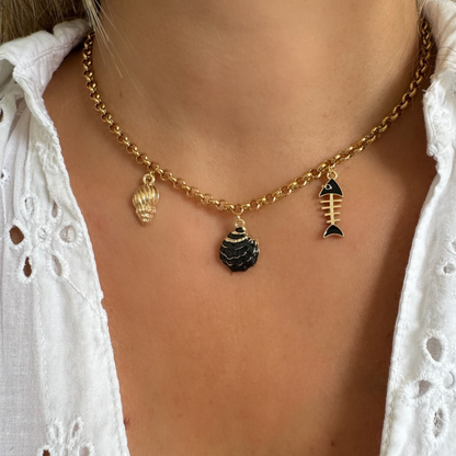 Collier Muriel noir