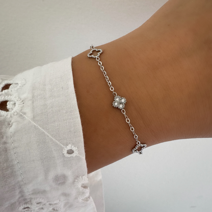 Bracelet Nancy argenté