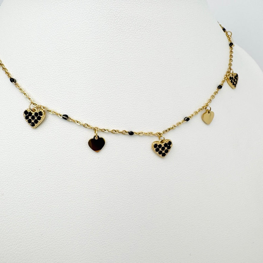 Collier Léya noir