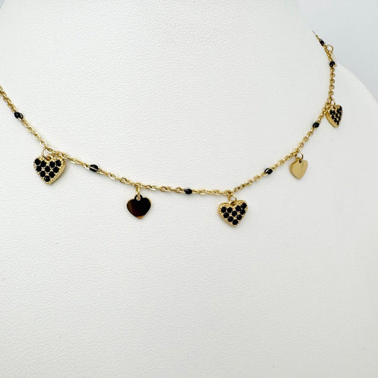 Collier Léya noir