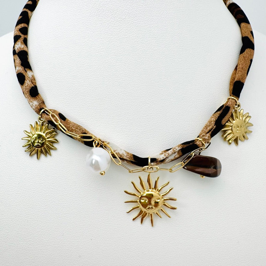 Collier Breloques Amy Soleil