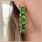 Boucles d'oreilles Maxi Strass