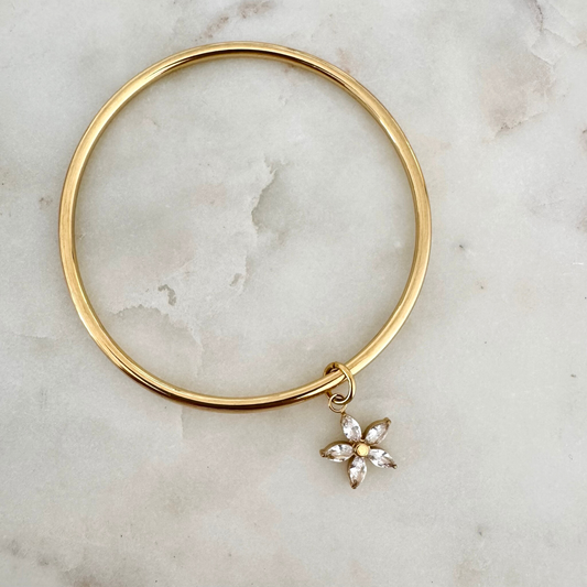 Bracelet jonc Breloque Laurie