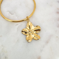 Bracelet jonc Breloque Fleur