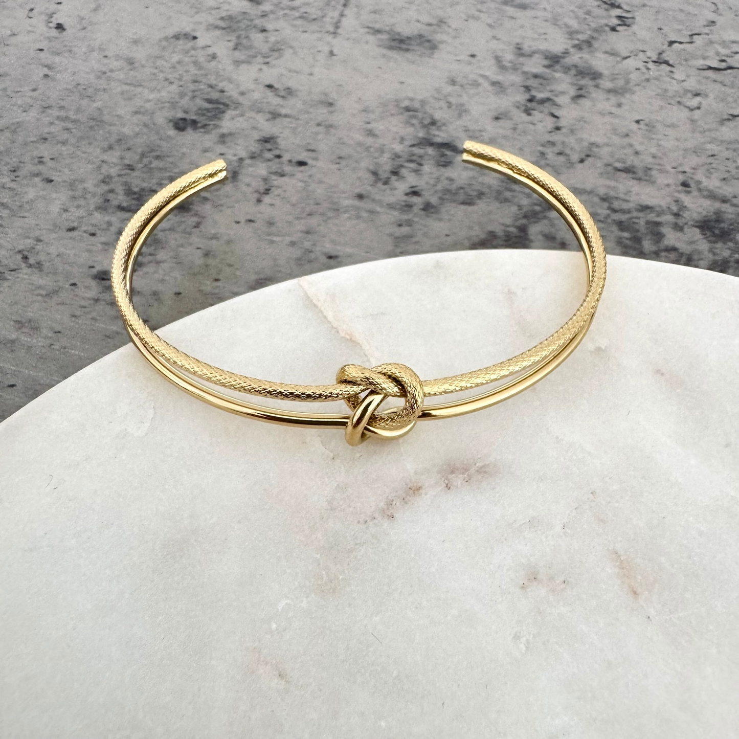 Bracelet jonc Noeud