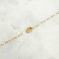 Bracelet Marine perles blanc