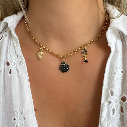 Collier Muriel noir