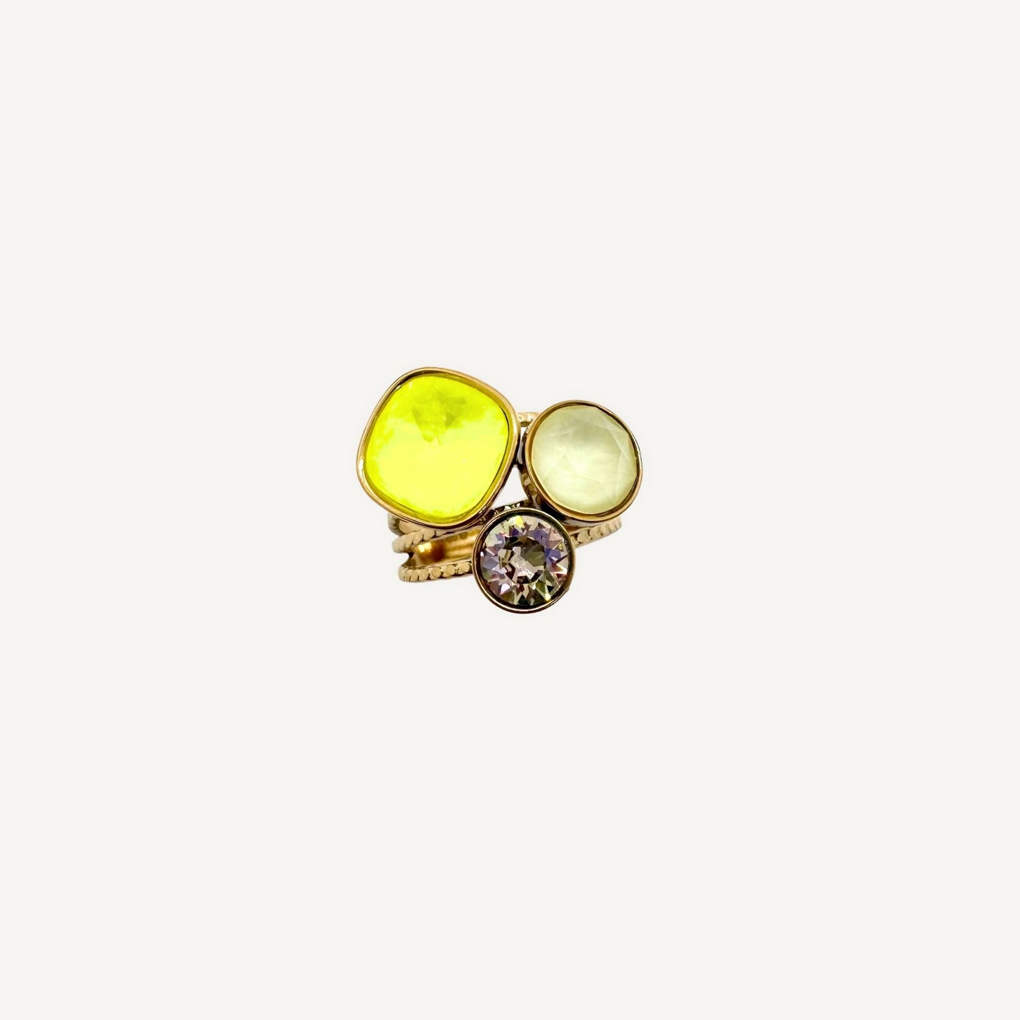 Bague Cristalya