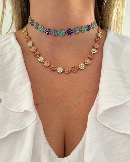 Collier Majesté bleu