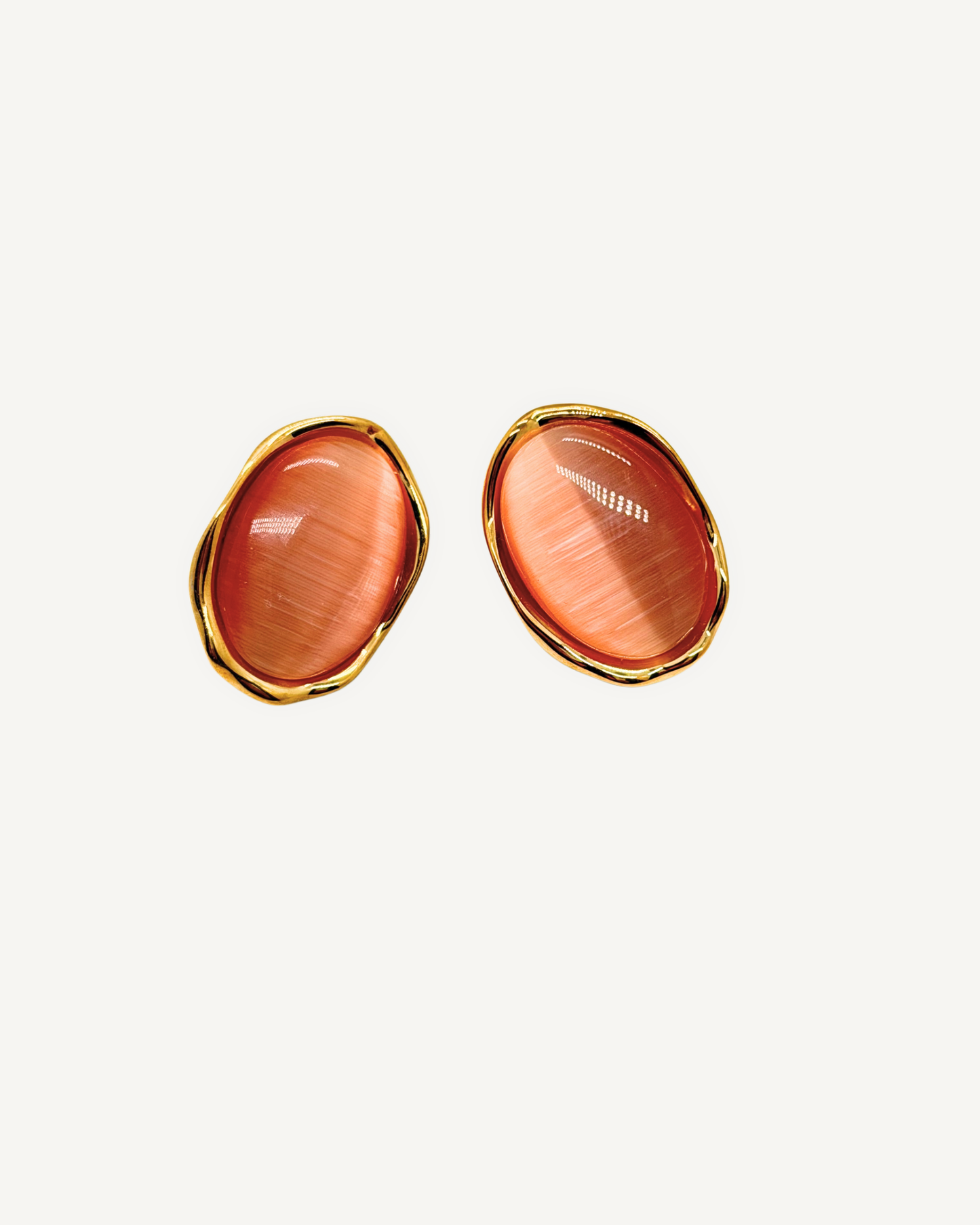 Boucles d'oreilles Zélie Orange