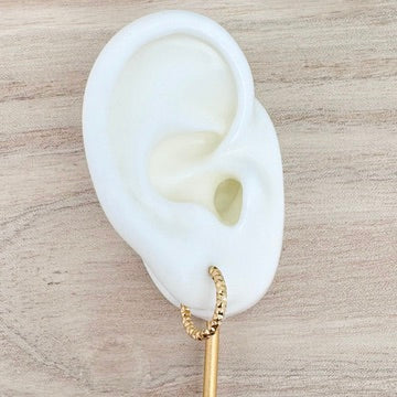 Boucles d'oreilles créoles Léonie
