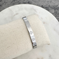 Bracelet jonc Natalia argenté