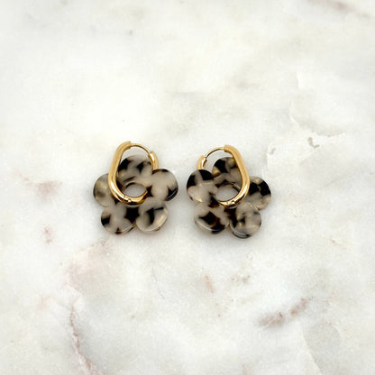 Boucles d'oreilles Elisa Tigrée