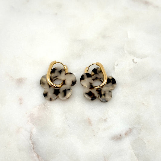 Boucles d'oreilles Elisa Tigrée