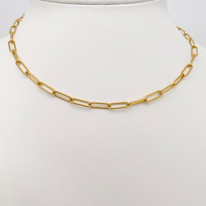Collier maillons ovales Charms