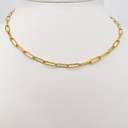 Collier maillons ovales Charms