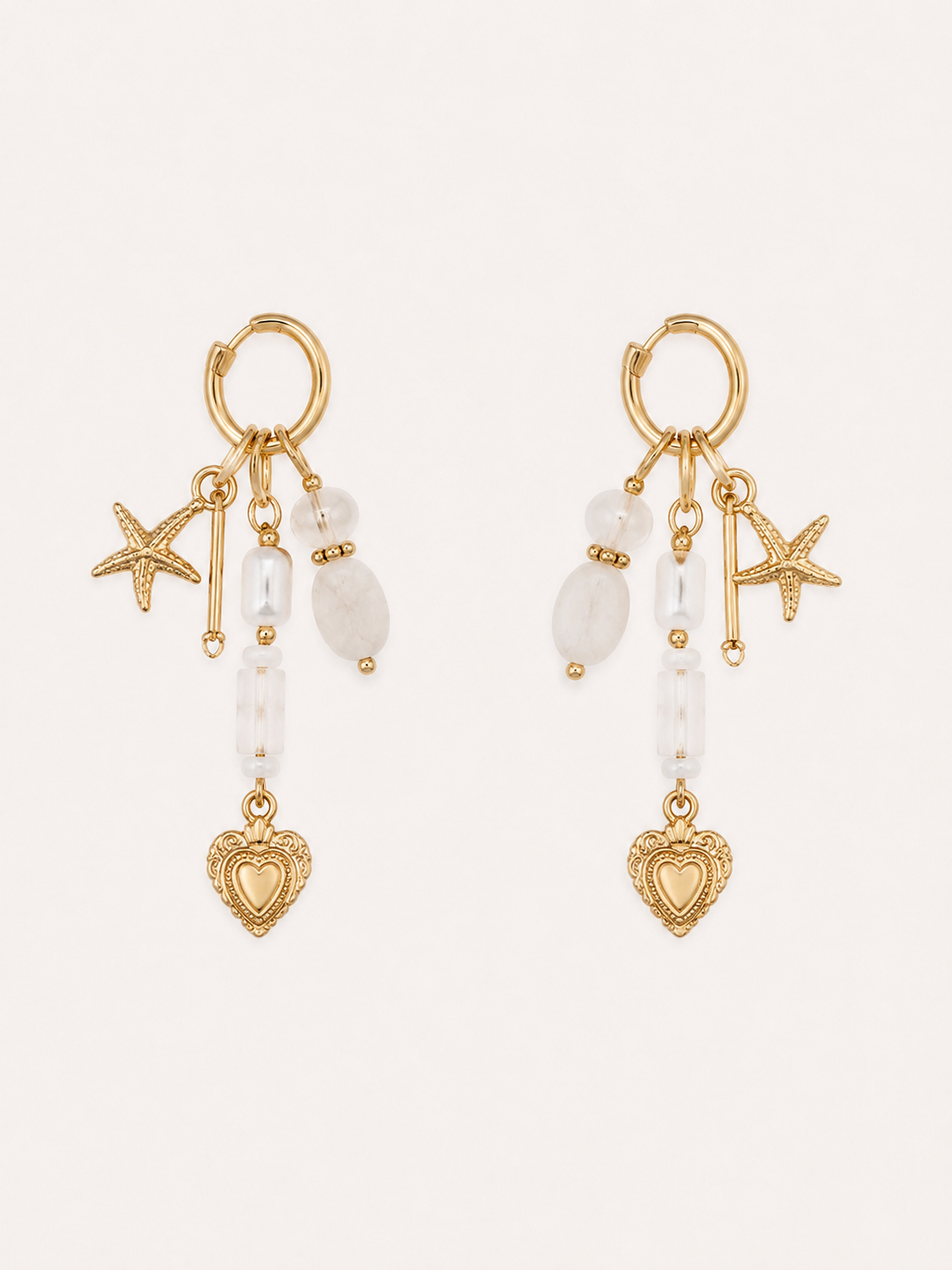 Boucles d'oreilles Nacre Beach